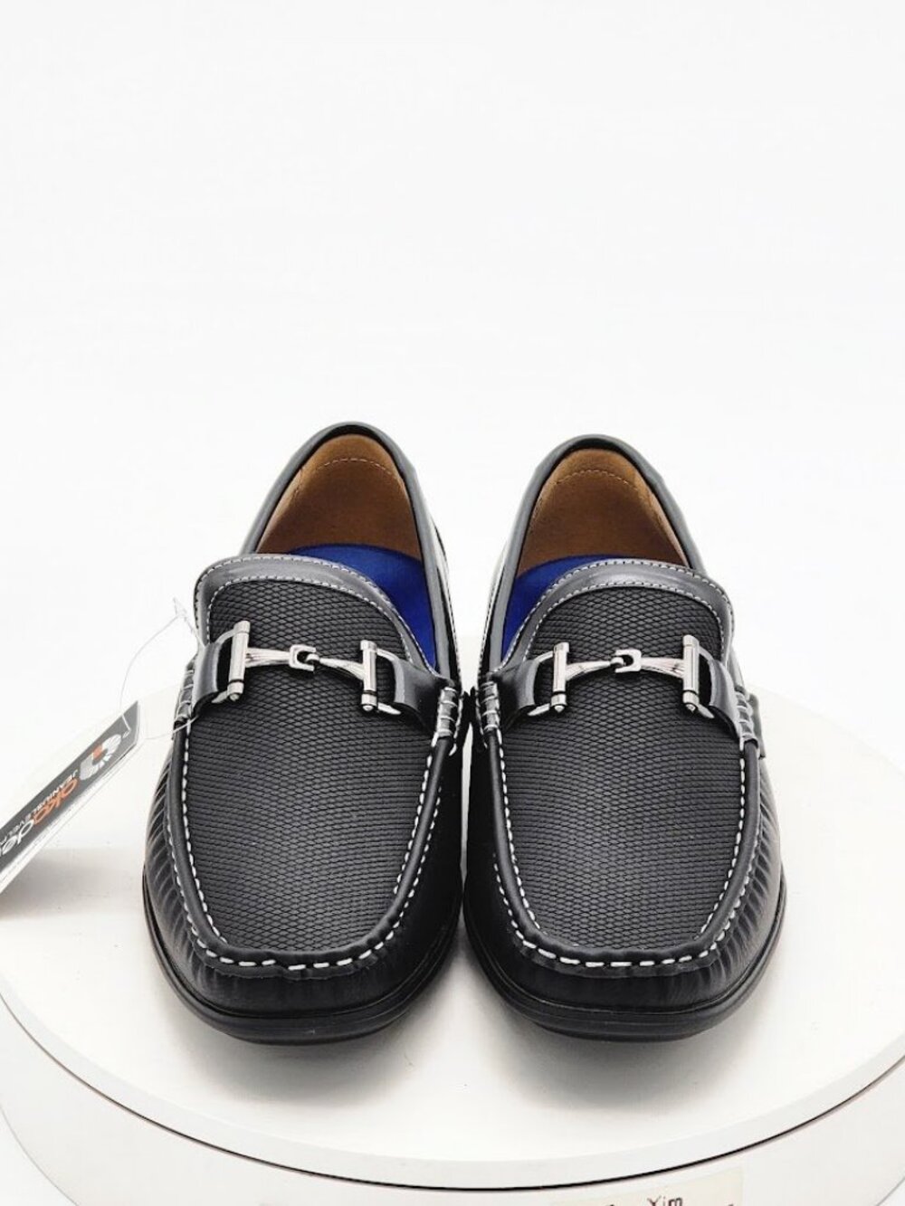 Akademiks Ogden-01 Black Driving Loafers Men’s Size 10.5 Slip On Shoes - Picture 2 of 13